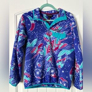 Patagonia Owl Print Fleece